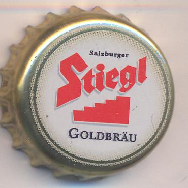 Beer cap Nr.9646: Goldbräu produced by Stieglbrauerei zu Salzburg GmbH/Salzburg