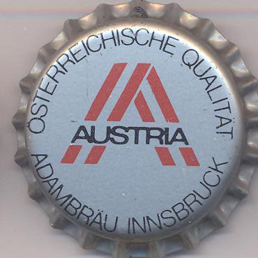 Beer cap Nr.9675: Adambräu produced by Adambräu/Innsbruck