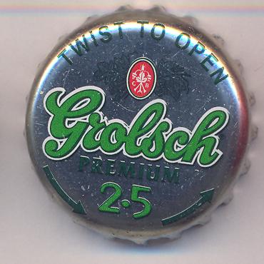 Beer cap Nr.9762: Premium 2,5 produced by Grolsch/Groenlo