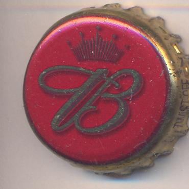 Beer cap Nr.9792: Budweiser Genuine Lager Beer produced by Anheuser-Busch/St. Louis