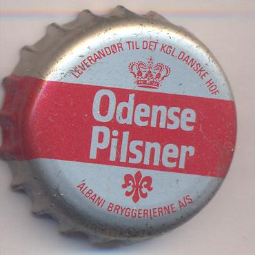 Beer cap Nr.9850: Odense Pilsner produced by Albani Bryggerirne/Odense