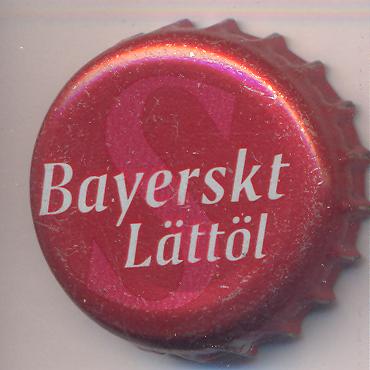 Beer cap Nr.9858: Spendrups Bayerskt Lättöl produced by Spendrups Brewery/Grängesberg