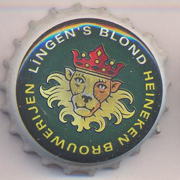 Beer cap Nr.9863: Lingen's Blond produced by Heineken/Amsterdam