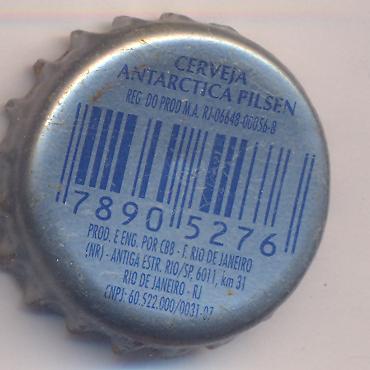 Beer cap Nr.9865: Antarctica produced by Antarctica/Rio De Janeiro