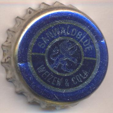 Beer cap Nr.9918: Sanwald Blue Weizen & cola produced by Dinkelacker/Stuttgart