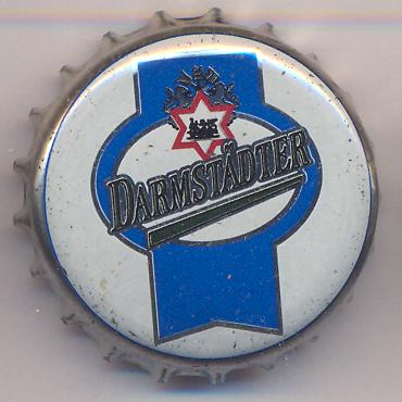 Beer cap Nr.9936: Darmstädter Weissbier Kristal produced by Darmstätder Brauerei Rummel/Darmstadt