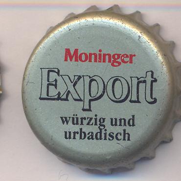 Beer cap Nr.9941: Moninger Export produced by Brauhaus Grünwinkel/Karlsruhe