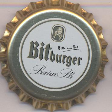 Beer cap Nr.9947: Bitburger Premium Pils produced by Bitburger Brauerei Th. Simon GmbH/Bitburg