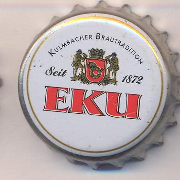 Beer cap Nr.9953: EKU produced by Erste Kulmbacher Actienbrauerei AG/Kulmbach