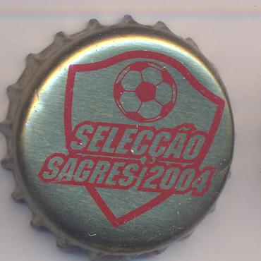 Beer cap Nr.10024: Sagres produced by Central De Cervejas S.A./Vialonga