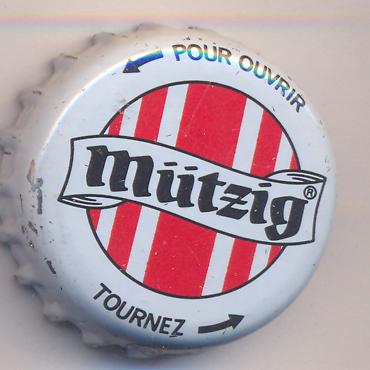 Beer cap Nr.10027: Mützig produced by Brasserie Mutzig/Mutzig