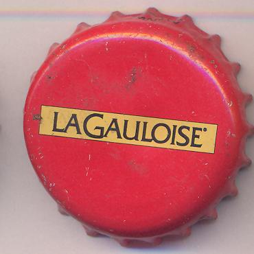 Beer cap Nr.10037: La Gauloise brune produced by Brasserie du Bocq/Purnode