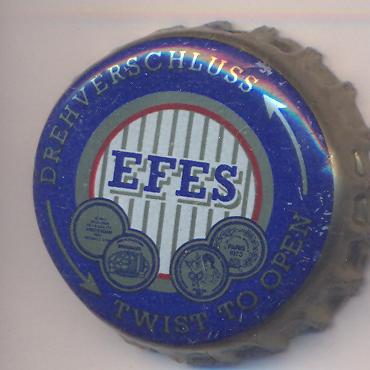 Beer cap Nr.10141: Efes produced by Ege Biracilik ve Malt Sanayi/Izmir