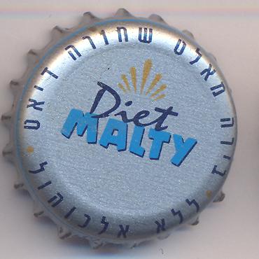 Beer cap Nr.10169: Diet Malty produced by Israel Beer Brewery/Ashkelon