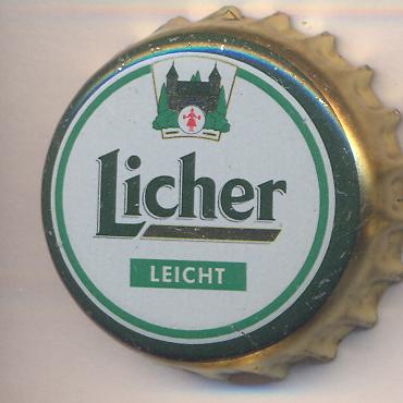 Beer cap Nr.10214: Licher Leicht produced by Licher Privatbrauerei Ihring-Melchior KG/Lich