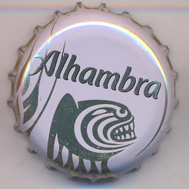 Beer cap Nr.10280: Alhambra Sin produced by La Alhambra S.A./Granada