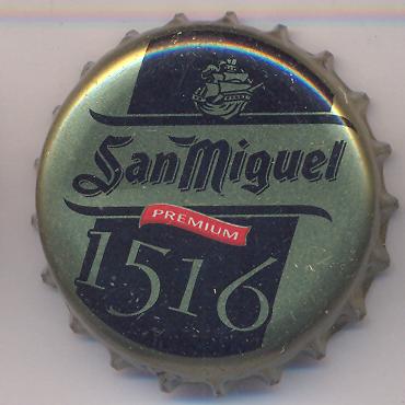 Beer cap Nr.10281: 1516 Premium produced by San Miguel/Barcelona