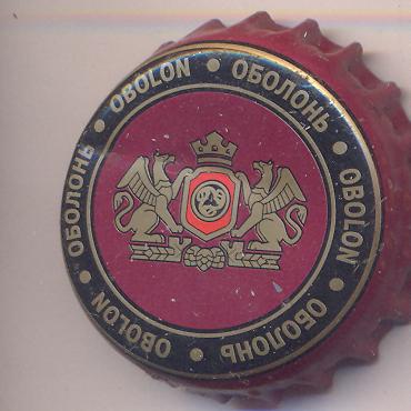 Beer cap Nr.10291: Obolon` oksamytovoye produced by Obolon Brewery/Kiev