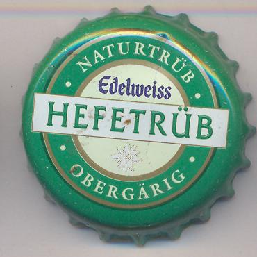 Beer cap Nr.10319: Edelweiss Hefetrüb produced by Hofbräu Kaltenhausen/Kaltenhausen