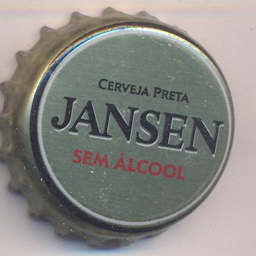 Beer cap Nr.10354: Cerveza Jansen Sem Alcohol produced by Central De Cervejas S.A./Vialonga