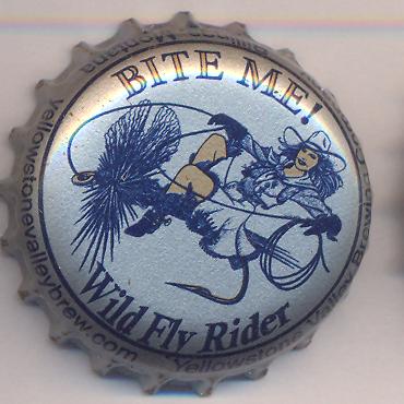 Beer cap Nr.10364: Wild Fly Rider produced by Yellowstone Valley Brewing co./Billings