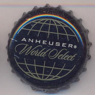 Beer cap Nr.10377: Anheuser World Select produced by Anheuser-Busch/St. Louis