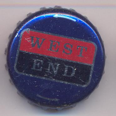 Beer cap Nr.10395: West End produced by Sout Australian/Adelaide