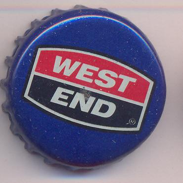 Beer cap Nr.10396: West End produced by Sout Australian/Adelaide