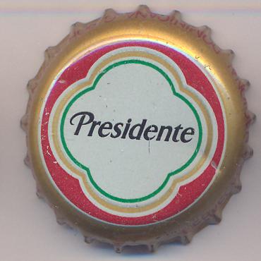 Beer cap Nr.10419: Presidente produced by Cerveceria Nacional/C. Por A Santo Domingo