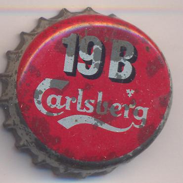 Beer cap Nr.10525: Carlsberg 19 B produced by Carlsberg/Koppenhagen