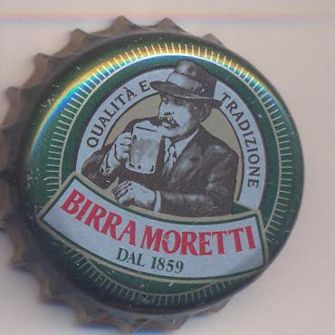 Beer cap Nr.10590: Birra Moretti produced by Birra Moretti/Udine