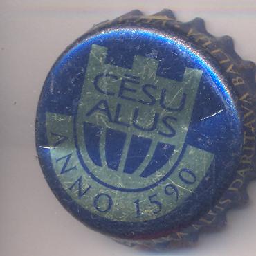 Beer cap Nr.10610: Cesu Tumsais produced by A/S Cesu Alus/Cesis