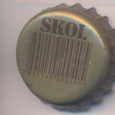 Beer cap Nr.10735: Skol produced by Brahma/Curitiba