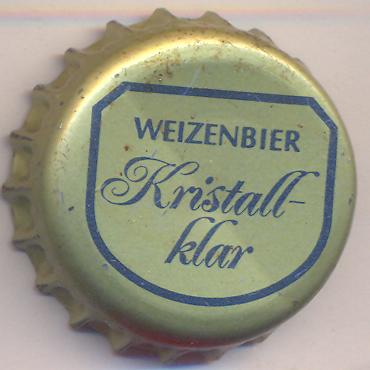 Beer cap Nr.10780: Edelweiss Weizenbier Kristallklar produced by Hofbräu Kaltenhausen/Kaltenhausen