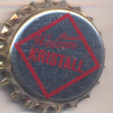 Beer cap Nr.10804: Rezent Weizen Kristall produced by Palmbräu/Eppingen