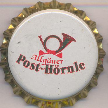 Beer cap Nr.10860: Allgäuer Post-Hörnle produced by Post Brauerei/Weiler