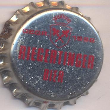 Beer cap Nr.10878: Riegertinger Bier produced by Schlossbrauerei Riegerting/Riegerting