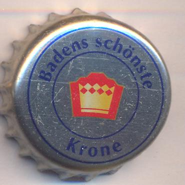 Beer cap Nr.10887: Badens schönste Krone produced by Kronen Brauhaus Offenburg/Offenburg