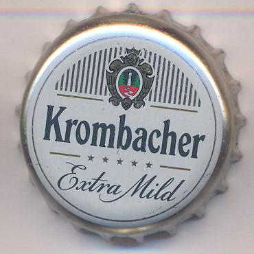 Beer cap Nr.10908: Krombacher Extra Mild produced by Krombacher Brauerei Bernard Schaedeberg GmbH & Co/Kreuztal