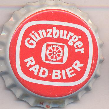 Beer cap Nr.10942: Günzburger Rad Bier produced by Radbrauerei Gebr. Bucher KG/Günzburg