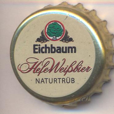 Beer cap Nr.11027: Eichbaum Hefe Weißbier Naturtrüb produced by Eichbaum-Brauereien AG/Mannheim