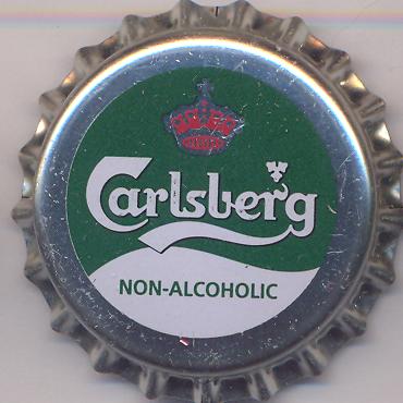 Beer cap Nr.11035: Carlsberg Non Alcoholic produced by Carlsberg/Koppenhagen