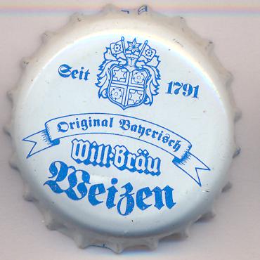 Beer cap Nr.11059: Will Bräu Weizen produced by Will Bräu - Hochstiftliches Brauhaus Bayern/Motten