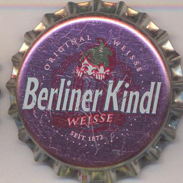 Beer cap Nr.11068: Berliner Kindl Weisse produced by Berliner Kindl Brauerei AG/Berlin