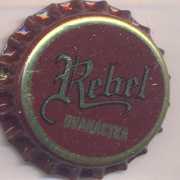 Beer cap Nr.11075: Rebel Dvanactka produced by Pivovar Havlickuv Brod/Havlickuv Brod