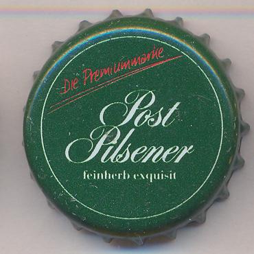 Beer cap Nr.11082: Post Pilsener produced by Post Brauerei/Weiler