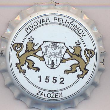 Beer cap Nr.11085: Pelhrimovsky Poutnik svetl pivo lezak produced by Pivovar Pelhrimov/Zalozen