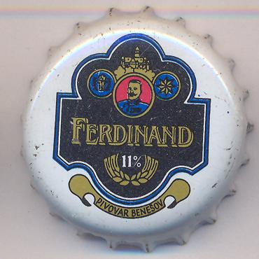 Beer cap Nr.11121: Ferdinand 11% produced by Pivovar Benesov/Benesov u Prahy