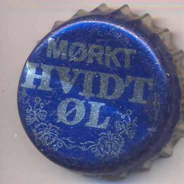 Beer cap Nr.11176: Morkt Hvidt Ol produced by Oerbaek Bryggeri/Oerbaek