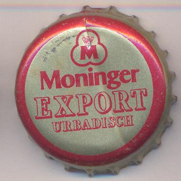 Beer cap Nr.11184: Moninger Export produced by Brauhaus Grünwinkel/Karlsruhe